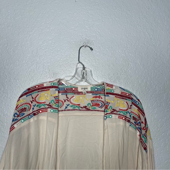Umgee Embroidered Floral Kimono - Picture 5 of 8